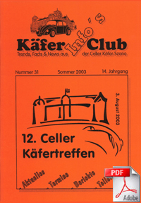 Ausgabe 31 - Sommer 2003